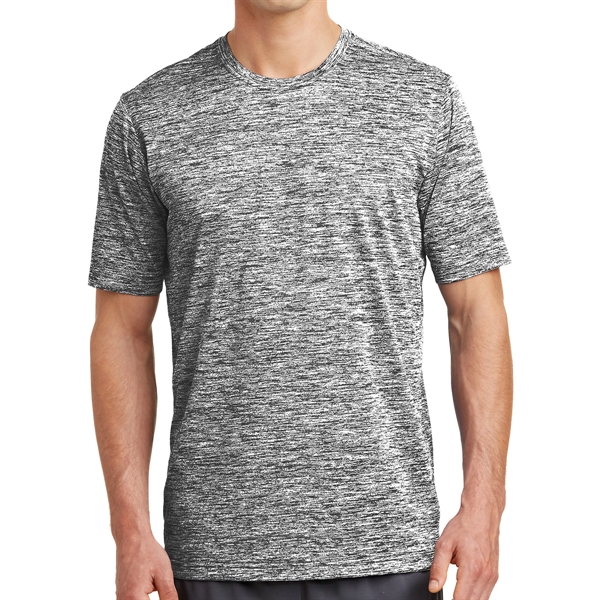 Gray-Black Electric color option for Expression Polyester T Shirt