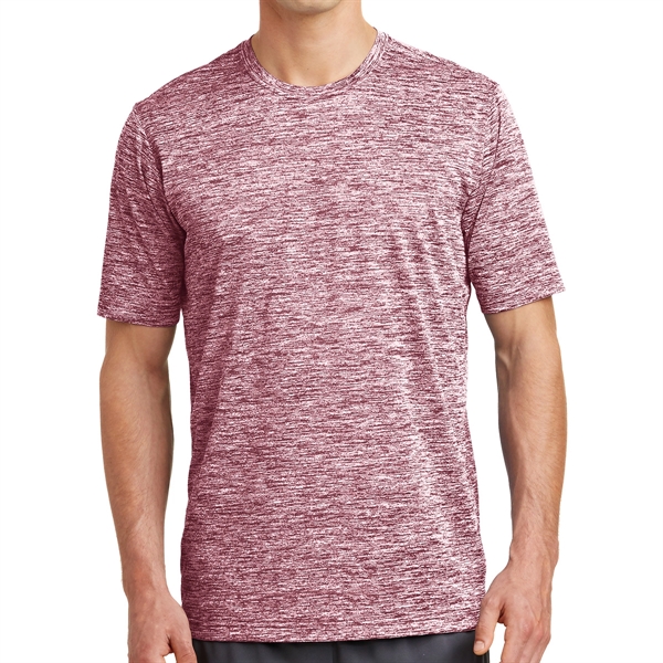 Maroon Electric color option for Expression Polyester T Shirt