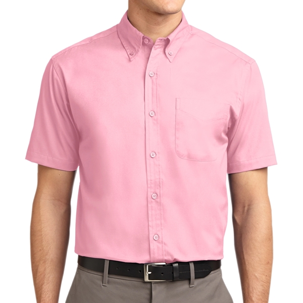 Hibiscus color option for Ladies Short Sleeve Essential Polo Shirt