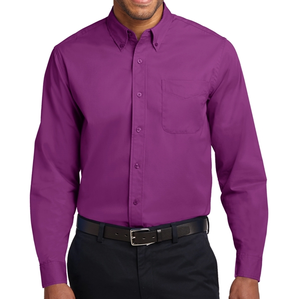Eggplant color option for Sleek Corporate Shirt
