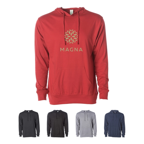 Main photo of Lightweight Jersey Pullover With Hood For Men