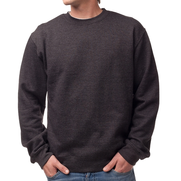 Charcoal color option for Male Crew Neck Sweatshirt