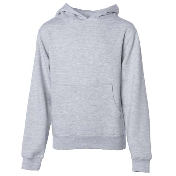 Gray Heather color option for Teen Pullover Hooded Sweatshirt