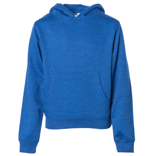 Royal Heather color option for Teen Pullover Hooded Sweatshirt