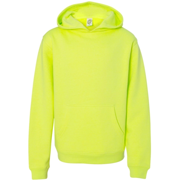 Safety Yellow color option for Teen Pullover Hooded Sweatshirt