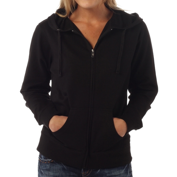 Black color option for Kid's Lightweight Sweatshirt With Zipper