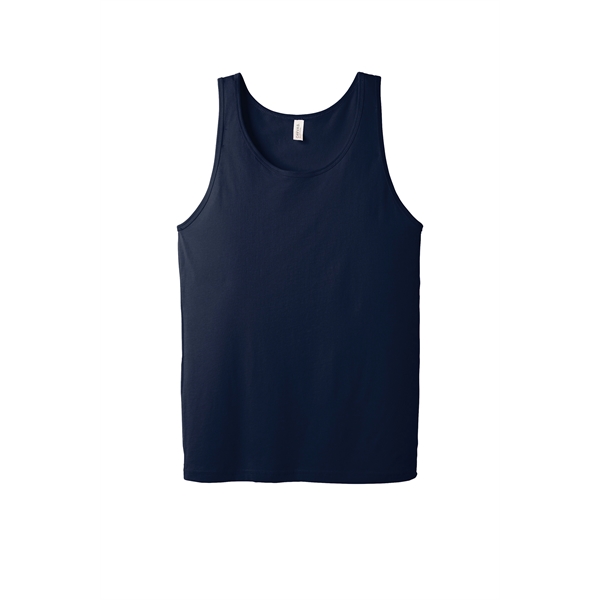 Navy color option for Bella + Canvas Unisex Jersey Tank  Dark T Shirt