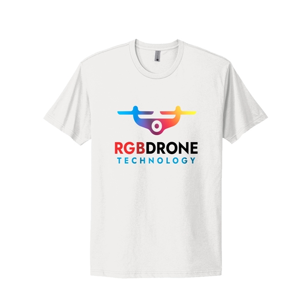 White color option for Next Level 3600   Light T Shirt