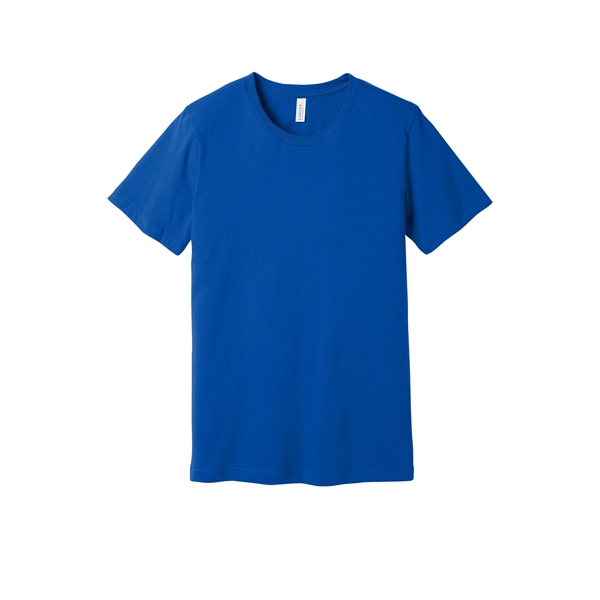 Team Royal color option for Bella + Canvas 3001c  Dark T Shirt