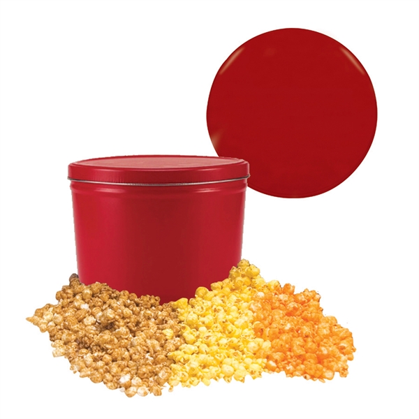 Red color option for Two Galloon Popcorn Container