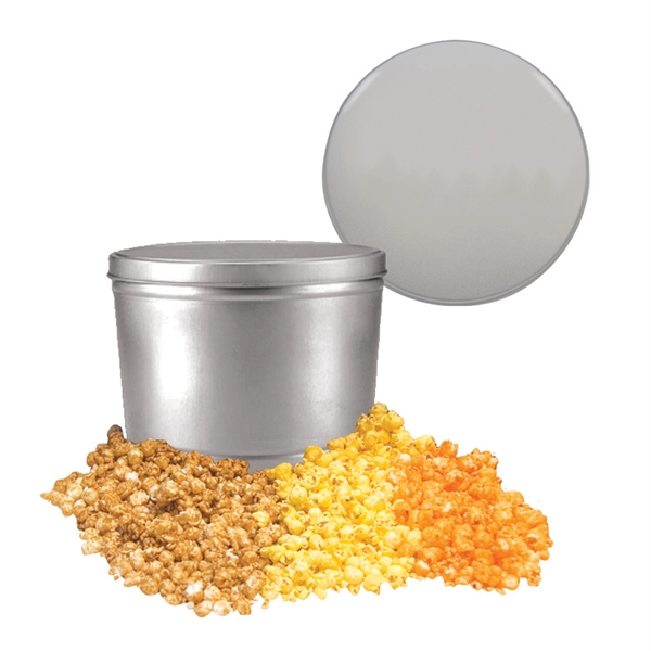 Silver color option for Two Galloon Popcorn Container