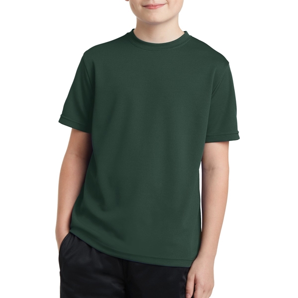 Dark Forest Green color option for K Ids' Posi Charge®  Polyester Shirt