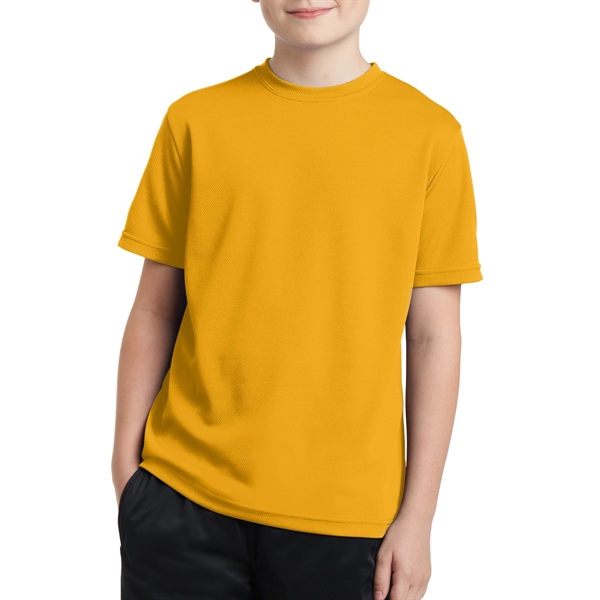 Gold color option for K Ids' Posi Charge®  Polyester Shirt