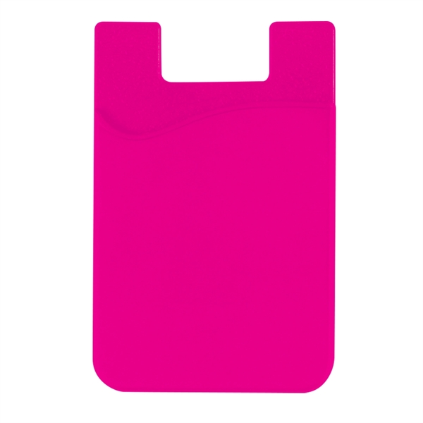 Fuchsia color option for Promotional Book With Silicone Made Card Holder