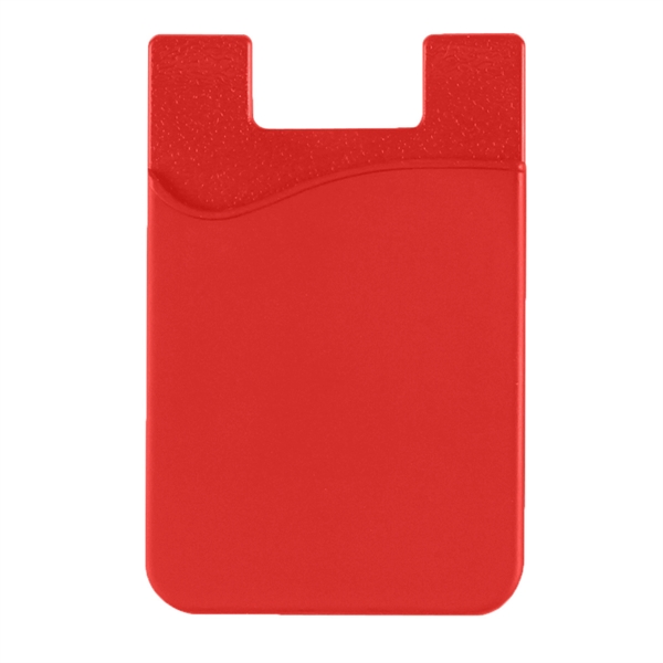 Red color option for Promotional Book With Silicone Made Card Holder