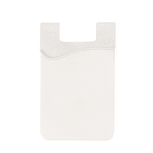 White color option for Promotional Book With Silicone Made Card Holder