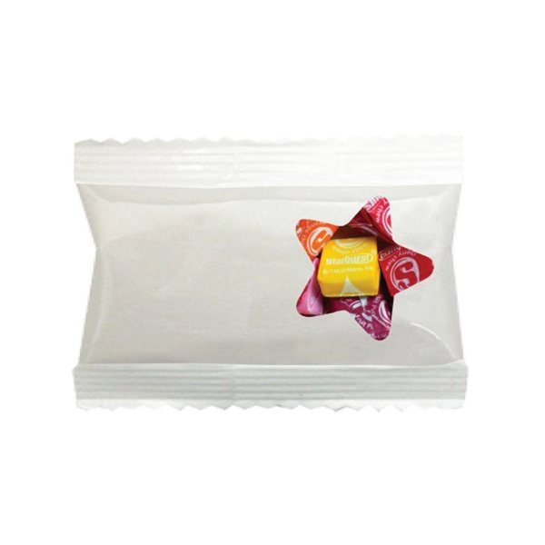 Clear color option for Windowed Zagasnacks Promotional Snack Bag