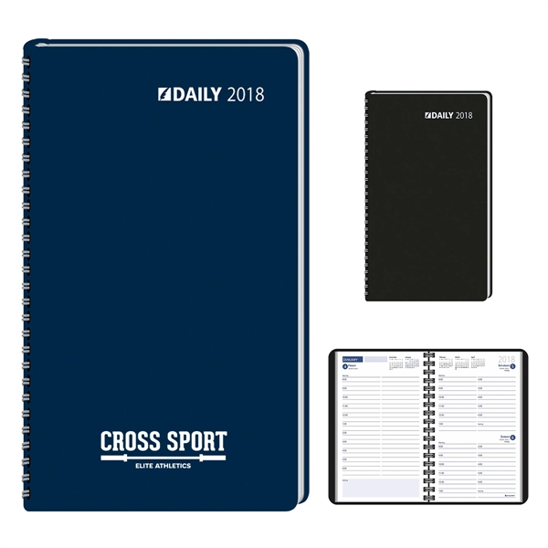 Navy Blue color option for Leatherette Planner