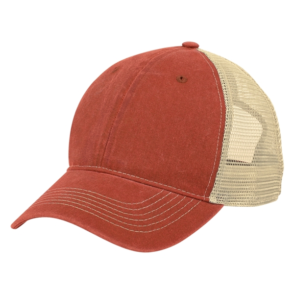 Red-Khaki color option for Vintage Cap