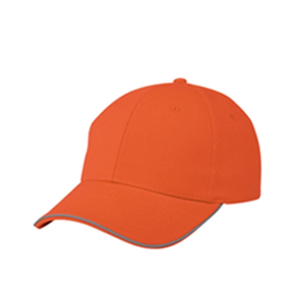 Orange-Gray color option for Patented Reflective Cap