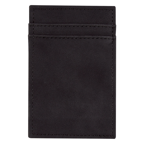 Black color option for Foldable Wallet With Elastic Straps