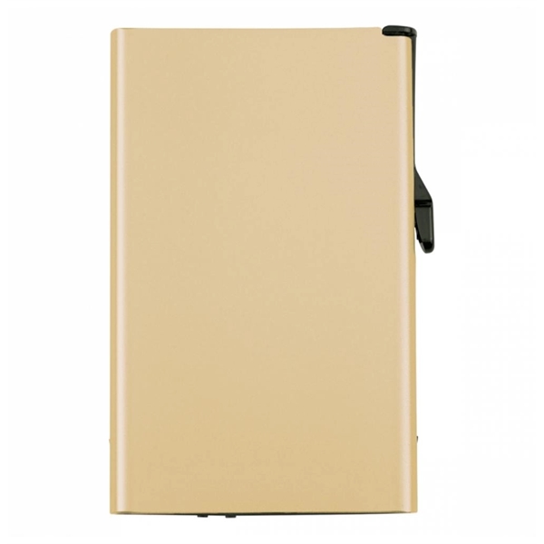 Gold color option for Aluminum Anti Hacker Card Holder
