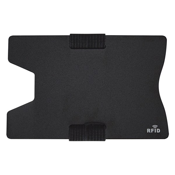 Black color option for Extensible Aluminium Card Holder