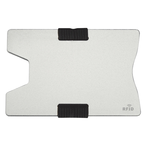 Silver color option for Extensible Aluminium Card Holder