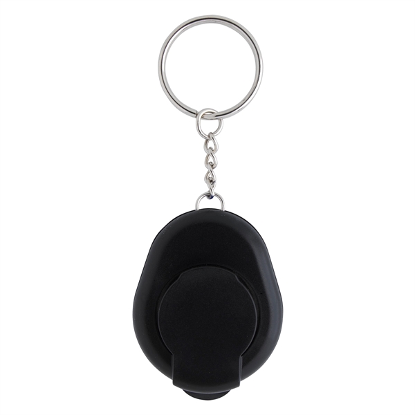Black color option for Bottle Opening Clip On Key Chain