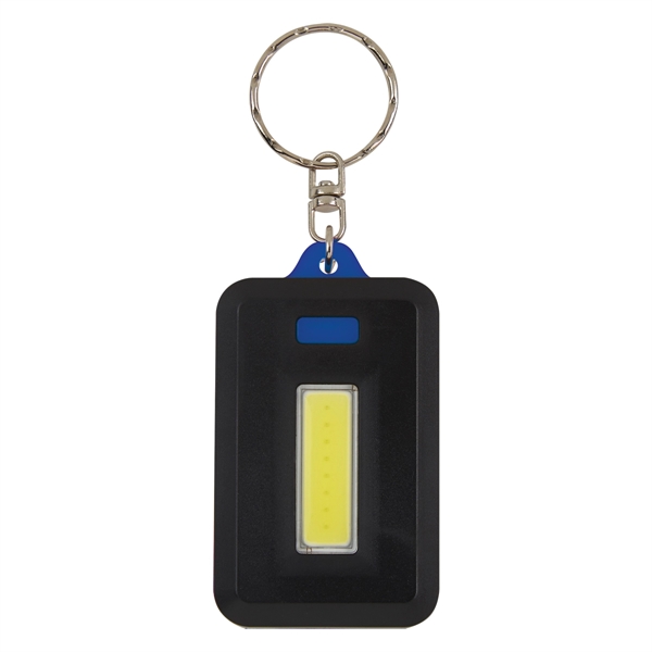 Black-Blue color option for Emergency Cob Light With Attachment