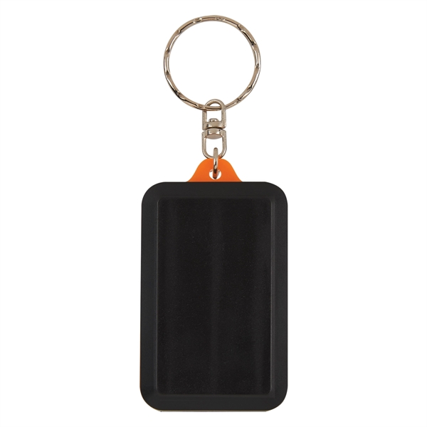 Black-Orange color option for Emergency Cob Light With Attachment