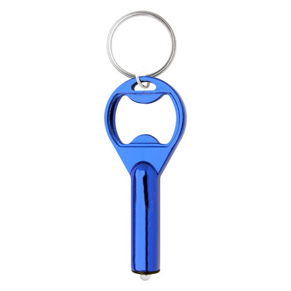 Blue color option for Handy Metal Bottle Opener With Led Light