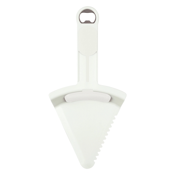 White color option for Custom Metal Serving Cutter