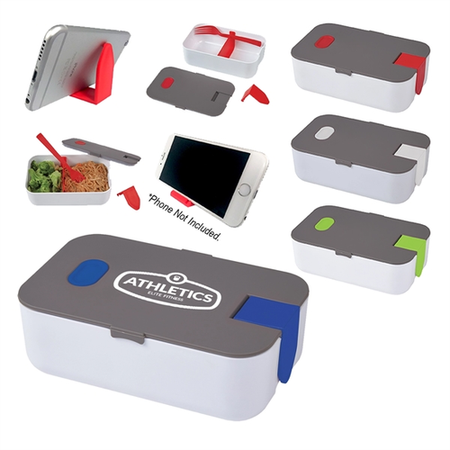Main photo of Portable Lunch Kit With A Built In Phone Holder