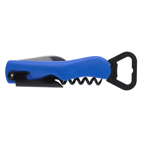 Blue color option for Multi Functional Waiter's Knife
