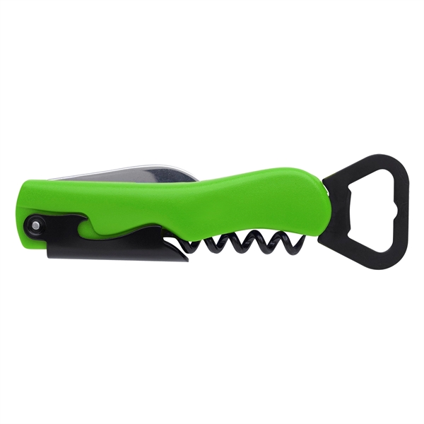 Lime color option for Multi Functional Waiter's Knife