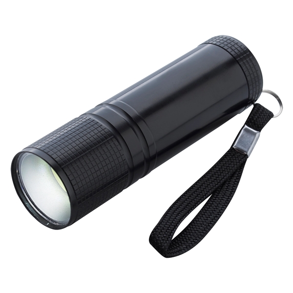 Black color option for Pocketable Strapped Cob Flashlight