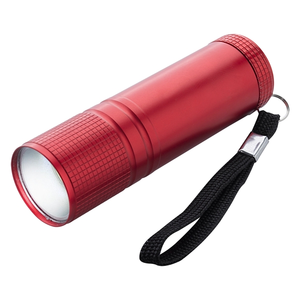 Red color option for Pocketable Strapped Cob Flashlight