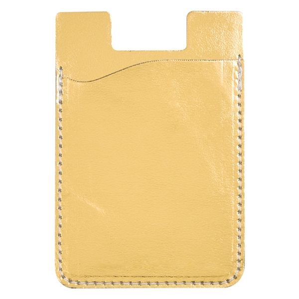 Gold color option for Metal Like Phone Card Holder