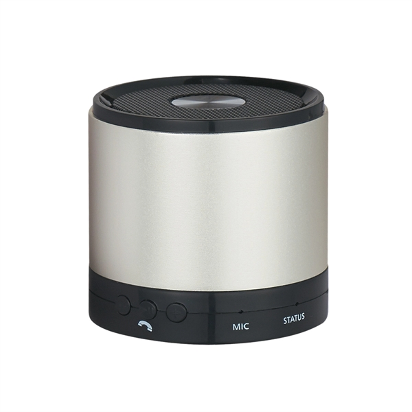 Silver color option for Compcat Circular Speaker