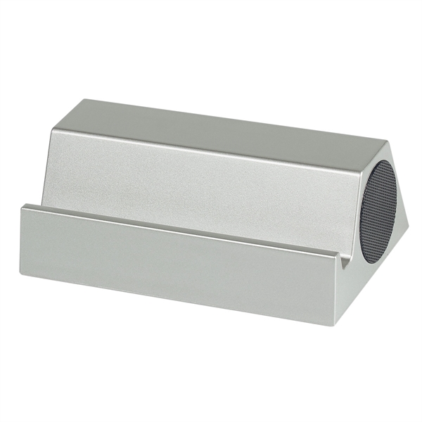 Silver color option for Two In One Wireless Speaker And Tablet Stand