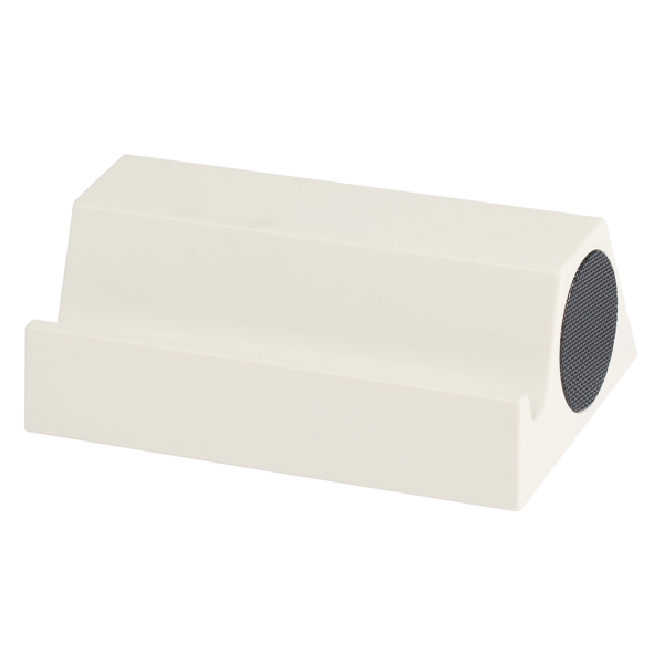 White color option for Two In One Wireless Speaker And Tablet Stand