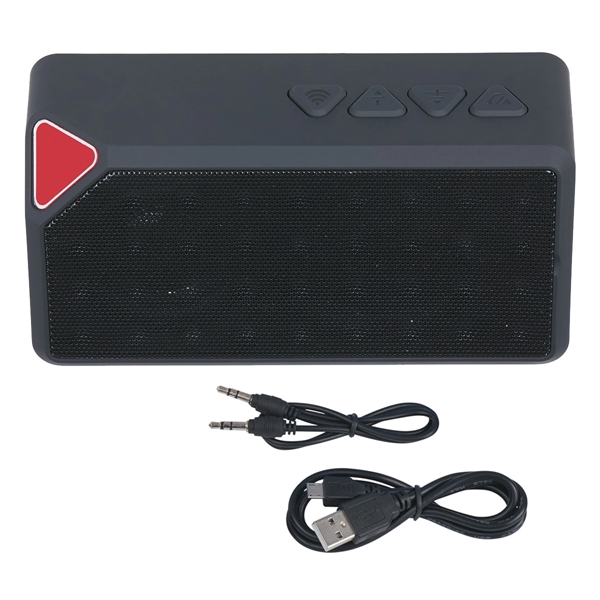 Black color option for Brick Shaped Wireless Speaker