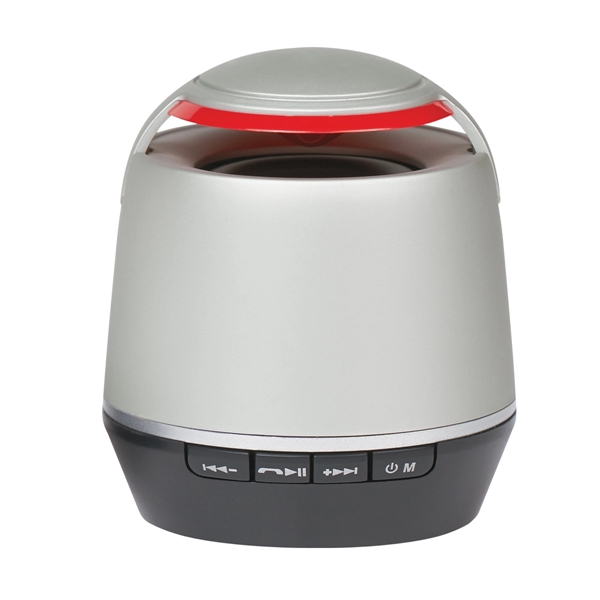 Silver With Red color option for Comfort Wireless Speaker