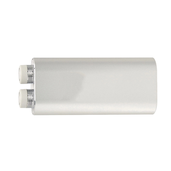 Silver color option for Customizable Bluetooth Earbuds With Power Bank In A Gift Box