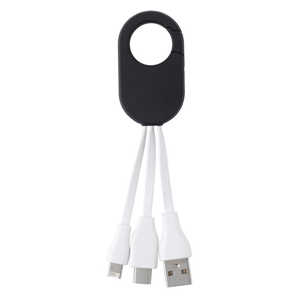 Black color option for Carabiner Clipping Multi Charger Companion