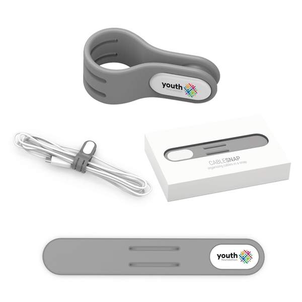 Gray color option for Cord Organizing Cable Snap