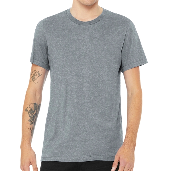 Deep Heather color option for Bella+Canvas® Everyday Unisex Heather Short Sleeved T Shirt