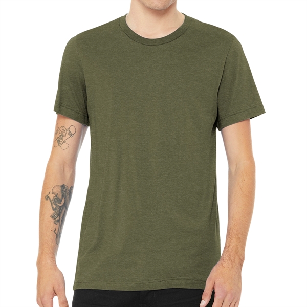 Heather Dust color option for Bella+Canvas® Everyday Unisex Heather Short Sleeved T Shirt