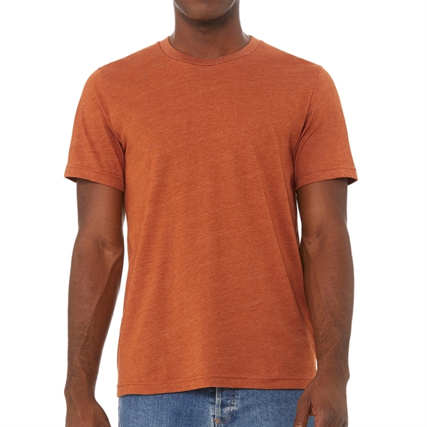 Heather Orange color option for Bella+Canvas® Everyday Unisex Heather Short Sleeved T Shirt
